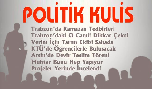 Trabzon’da Ramazan Öncesi Geniş Güvenlik ve Denetim Toplantısı