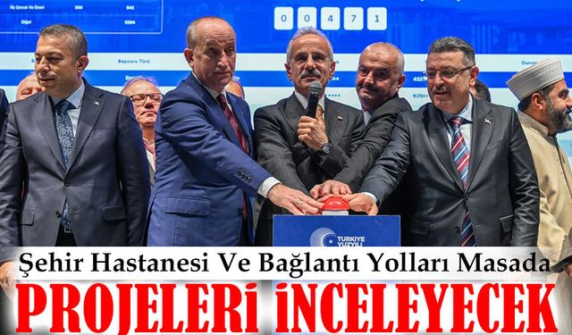 Abdulkadir Uraloğlu, memleketi Trabzon’da! Şehir Hastanesi Ve Bağlantı Yolları Masada