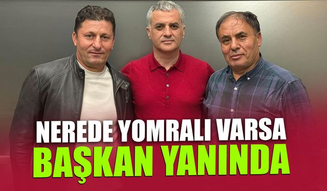 Nerede Yomralı Varsa Başkan Yanında! Bıyık Antalya'da Yomralılarla Buluştu