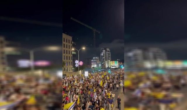 İsrail’de Sokağa Çıkanlara Müdahale: Gözaltılar Gerilimi Tırmandırdı