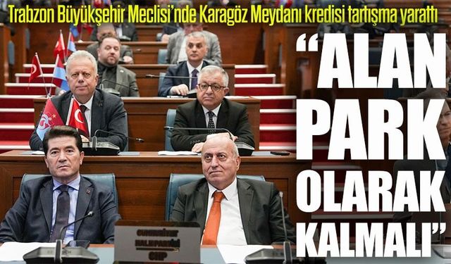 Karagöz Meydanı Projesi için kredi tartışması büyüyor; "Alan park olarak kalmalı"