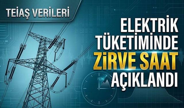 TEİAŞ Verileri Ortaya Koydu; Elektrik Tüketiminde Zirve Saat Açıklandı