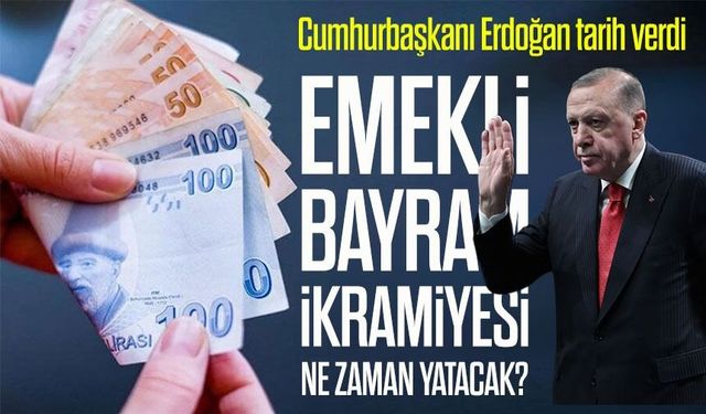 Cumhurbaşkanı Erdoğan Emeklilere Müjdeyi Verdi Bayram İkramiyeleri O Tarihte Hesaplarda