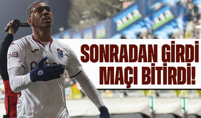 Trabzonspor’un Brezilyalı yıldızı Sonradan girdi, maçı bitirdi! Augusto Parlıyor