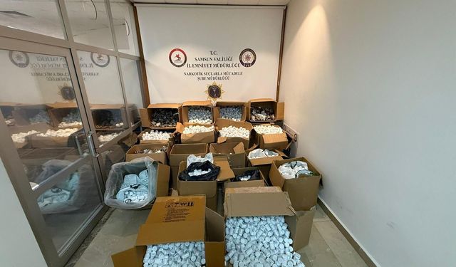 421 bin 120 yasaklı madde hap ele geçirildi