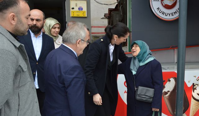 AK Parti Havza İlçe Başkanlığınca bayramlaşma programı düzenlendi