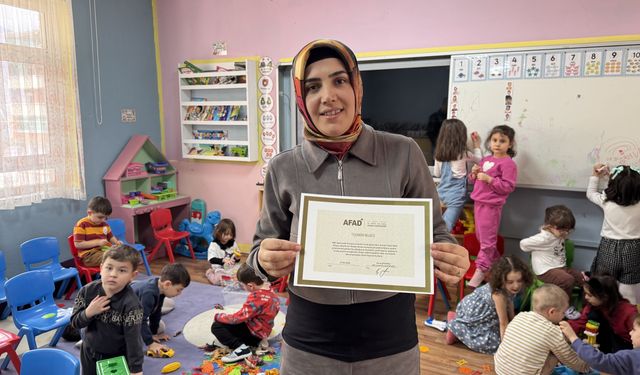 Artvin'de anaokulu öğrencilerinden Gazze'ye bağış