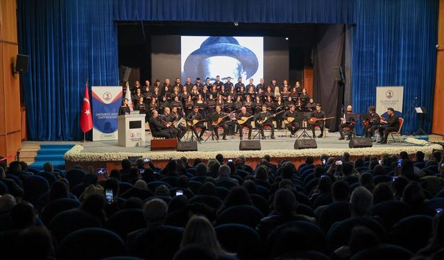 Aşık Veysel Şatıroğlu, Ondokuz Mayıs Üniversitesinde eserleriyle anıldı