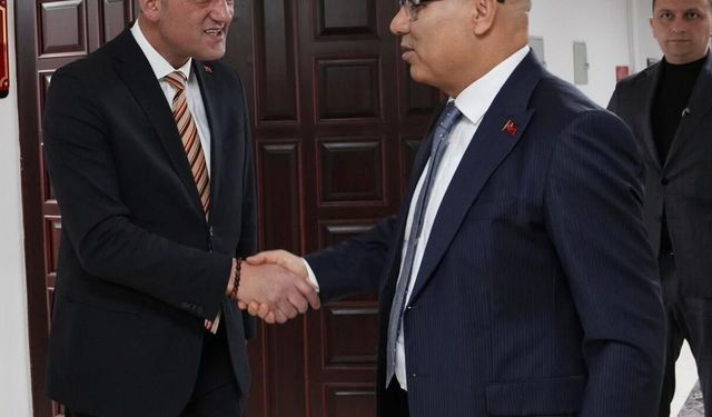 Giresun'da bayramlaşma töreni düzenlendi