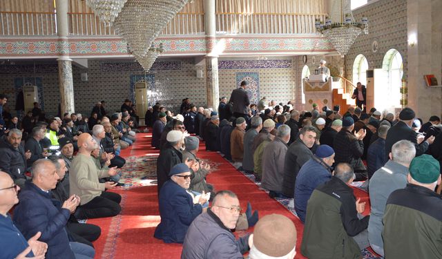 Havza'da şehitler için mevlit okutuldu