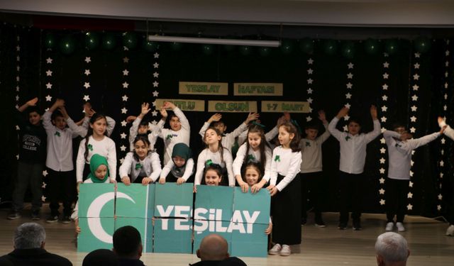 Of'ta Yeşilay Haftası etkinliği yapıldı