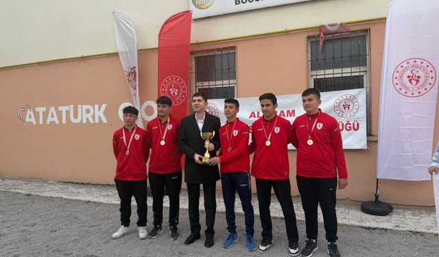 Okul Sporları Bocce İl Şampiyonası Alaçam'da yapıldı