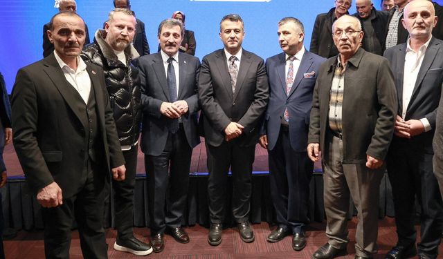 Öuhtarlar iftar programında bir araya geldi