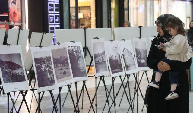 Rize'de 'Geçmişin Peşinde Rize Hatırası' fotoğraf sergisi açıldı