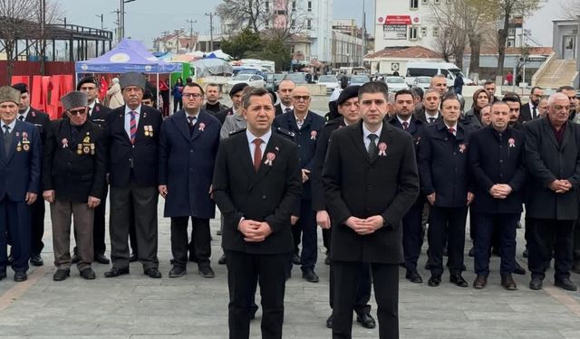 Samsun'da Çanakkale Deniz Zaferi'nin 111. yıl dönümü kutlandı