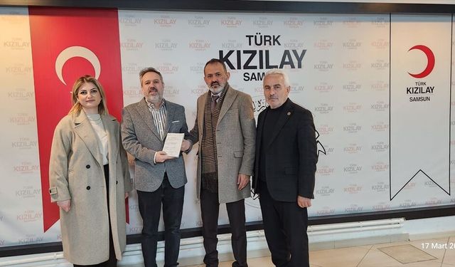 Samsun'da devlet korumasındaki çocuklardan Gazze'ye bağış