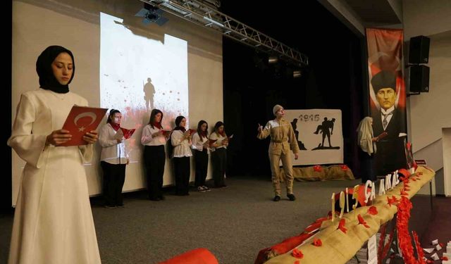 Avrasya Üniversitesi'nde Çanakkale ruhu yaşatıldı