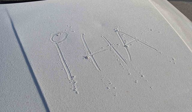 Eskişehir'deki soğuklar arabaları etkiledi