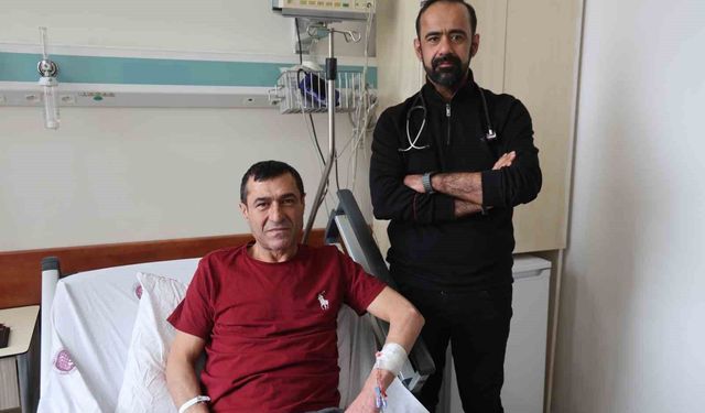 Kapalı damarı Almanya'da açılmayınca, Türkiye'ye gelip sağlığına kavuştu