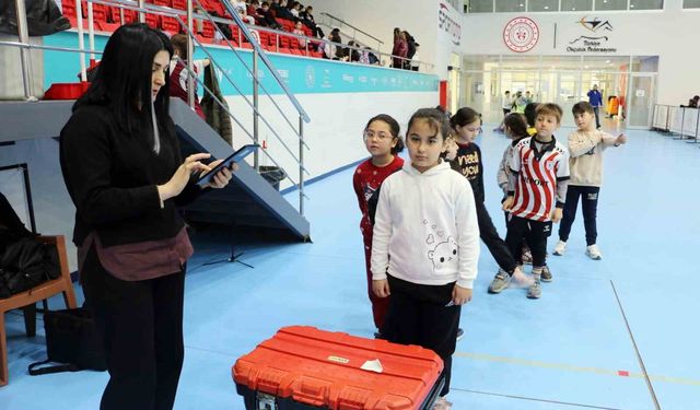 Türkiye Sportif Yetenek Taraması ve Spora Yönlendirme Programı sürüyor