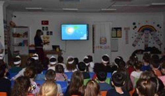 Ata Çocuklu miniklere su tasarrufu farkındalığı