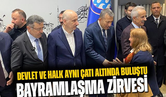 Trabzon’da Bayramlaşma Zirvesi: Devlet ve Halk Aynı Çatı Altında Buluştu