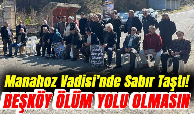 Manahoz Vadisi’nde Sabır Taştı! “Bir Can Daha Gitmeden Önlem Alın”
