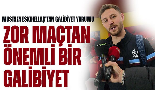 Mustafa Eskihellaç’tan Kayseri Maçı Yorumu: “Önemli Olan Takımın Kazanması”