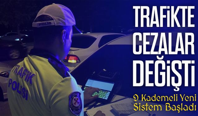 Trafikte Hız Cezaları Baştan Yazıldı 9 Kademeli Yeni Sistem Yürürlüğe Girdi!