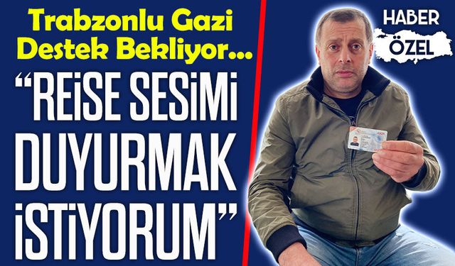 Almanya’dan Sınır Dışı Edildiğini İddia Eden Trabzonlu Gazi Reise Sesini Duyurmak İstiyor