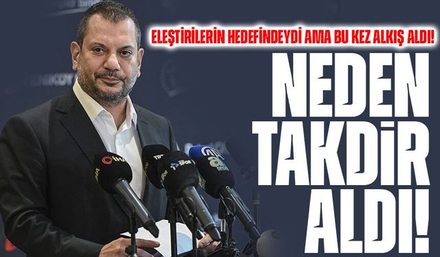 Eleştirilerin Hedefindeydi Ama Bu Kez Alkış Aldı! Ertuğrul Doğan İçin Dikkat Çeken Yorum