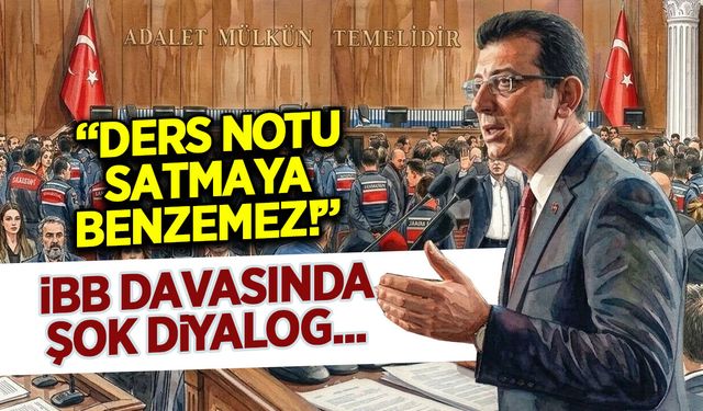 İBB Davasında Şok Diyalog: Ders Notu Satmaya Benzemez Bu İş!