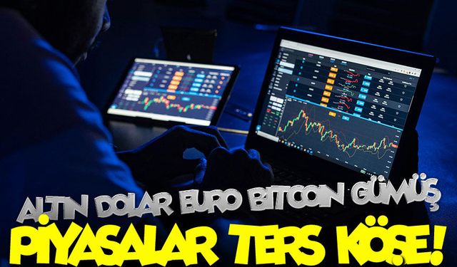 Piyasalar ters köşe! Altın Sert Düştü, Dolar Yükseldi