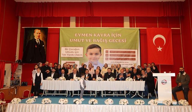 Gümüşhane Eymen İçin Tek Yürek Oldu: Umut Gecesinde Milyonlar Toplandı