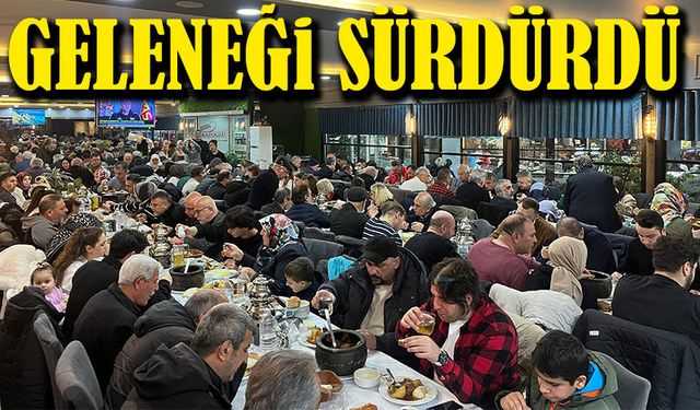 Trabzon Bayburtlular Derneği İftarda Buluştu