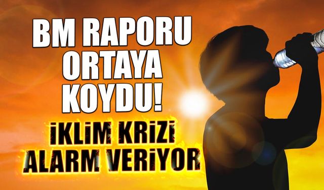 BM Raporu Ortaya Koydu! İklim Krizi Alarm Veriyor...