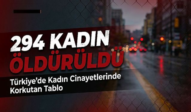 Kadına Şiddette Korkutan Tablo: 2025’te 294 Kadın Öldü