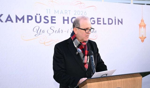 KTÜ’de “Aynı Sofrada” Buluşması! Rektör Çuvalcı Öğrencilerle İftarda Bir Araya Geldi