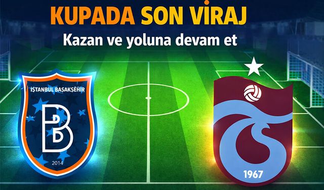 Trabzonspor İstanbul’da Kupa İçin Sahada. İşte Kupa Kadroları