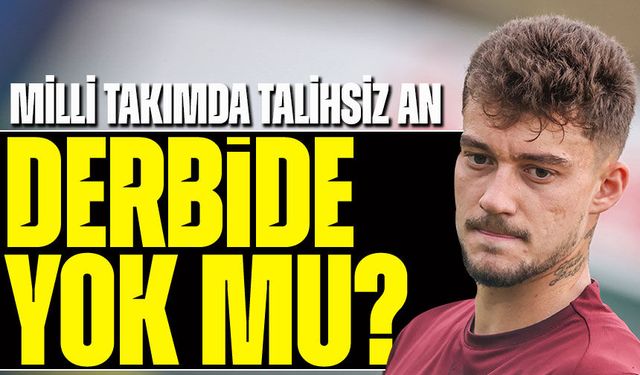 Trabzonspor’da Şok Sakatlık! Muçi Derbide Yok Mu?