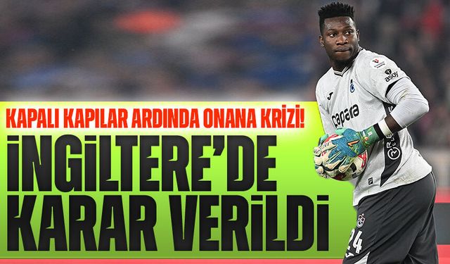 Kapalı Kapılar Ardında Onana Krizi! Rakamlar Dudak Uçuklatıyor