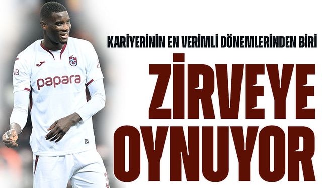 Onuachu Trabzonspor’da Zirveye Oynuyor: Kariyerinin En Verimli Dönemlerinden Biri