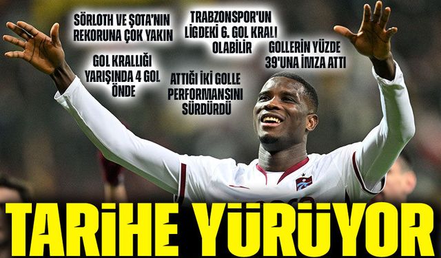 Onuachu Tarihe Yürüyor: Sörloth ve Şota’nın Rekoruna Çok Yakın
