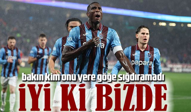 Trabzonspor Teknik Direktörü Fatih Tekke, Onuachu İçin Neler Söyledi?
