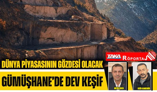 Gümüşhane’de Dev Keşif: Dünya Piyasasının Gözdesi Olacak Mermer Bulundu