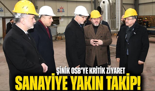 Trabzon’da sanayiye yakın takip! Bakan Işıkhan’dan Şinik OSB’ye Kritik Ziyaret