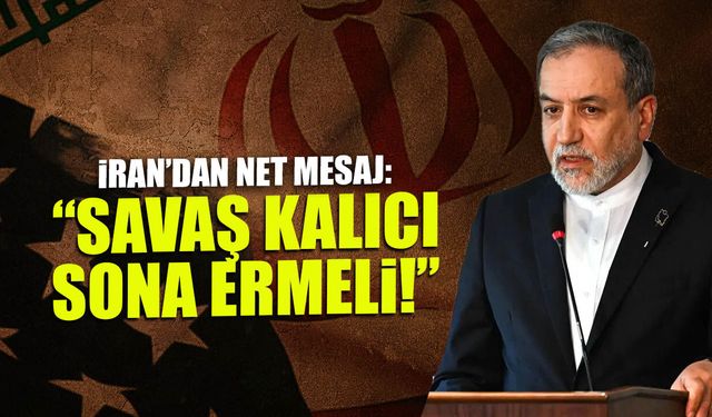 "Savaş Kalıcı Sona Ermeli" İran'dan Net Mesaj