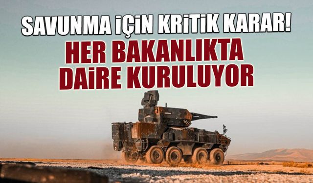 Bakanlıklara Savunma Ayarı: Acil Durum Başkanlığı Kuruldu