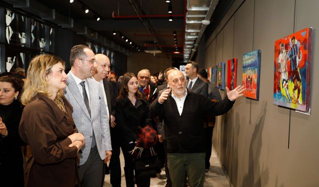 Akçaabat Sanatla Buluştu! 22 Ülkeden 132 Sanatçı Aynı Sergide