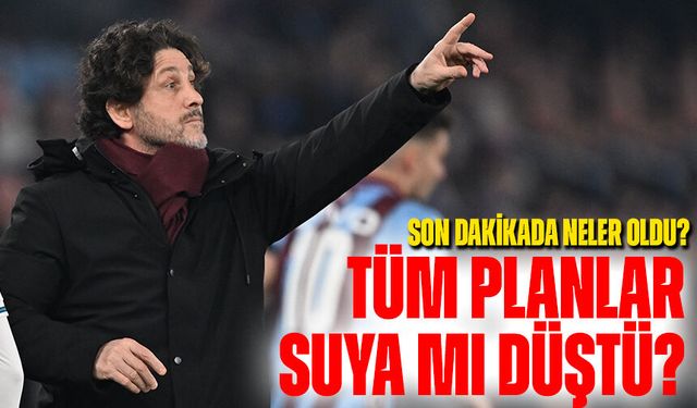 Tekke’den Son Dakika Şoku! Trabzonspor Kritik Maça Eksik Çıkıyor